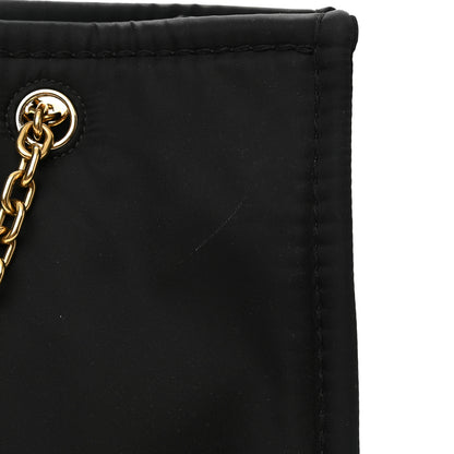 Prada Tessuto Nylon Chain Tote Black 11 of 11