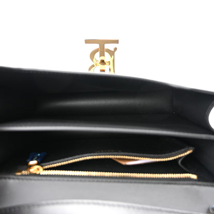 Burberry Calfskin Medium TB Bag Black 5 of 9