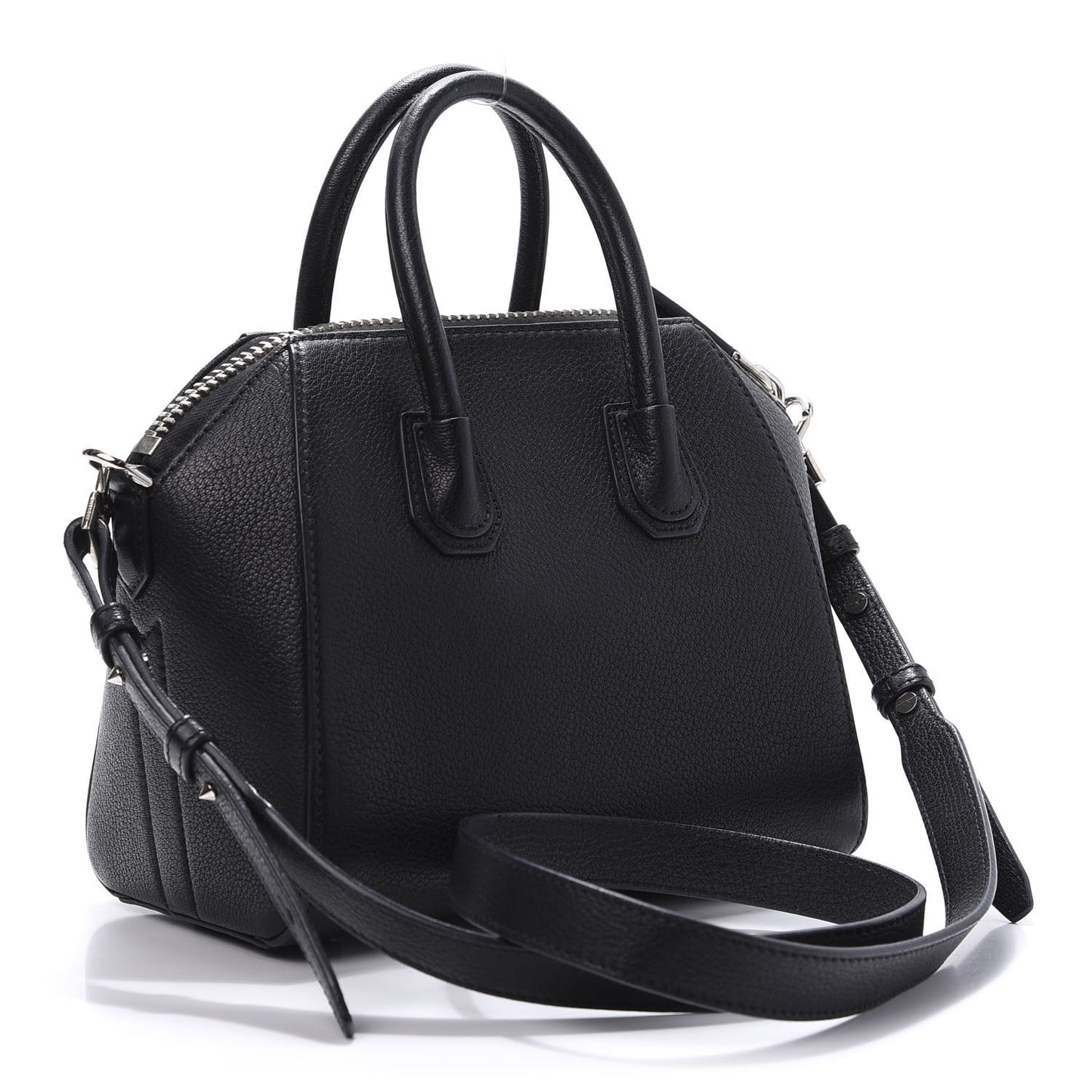 Sugar Goatskin Mini Antigona Black