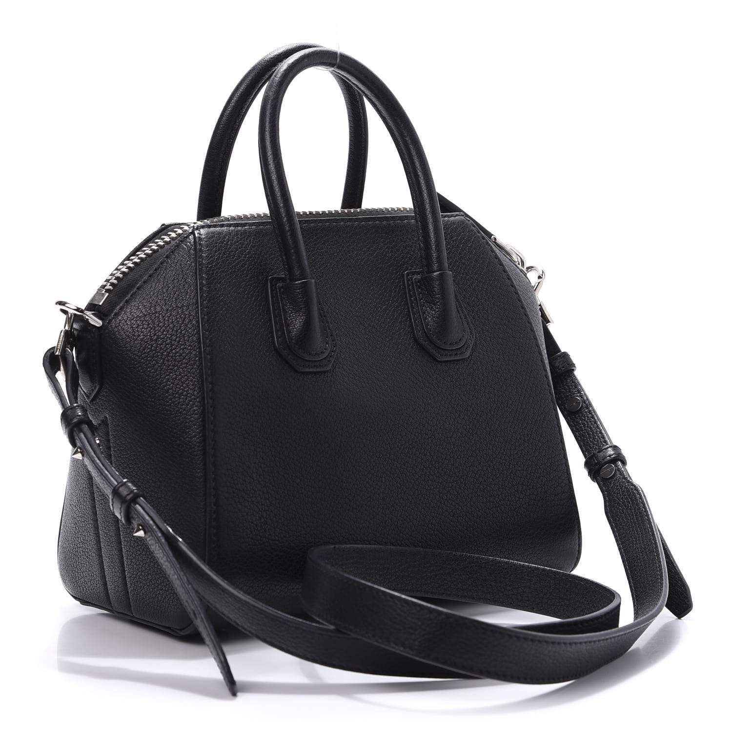 Givenchy Sugar Goatskin Mini Antigona Black 3 of 10