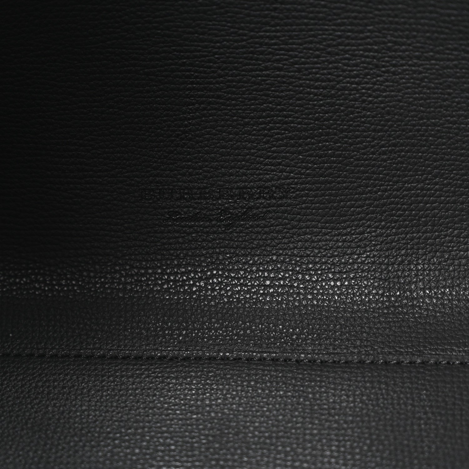 Burberry Grainy Calfskin Haymarket Check Small Reversible Tote Black 5 of 15
