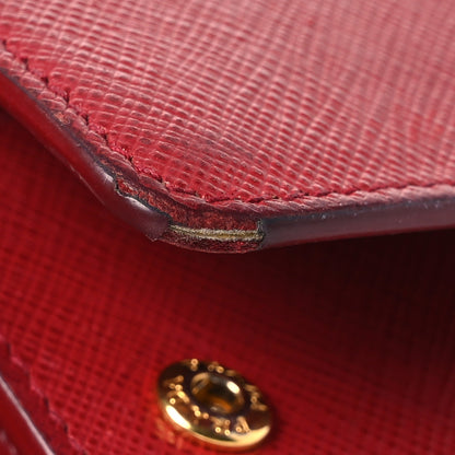Prada Vitello Move Continental Flap Wallet Lacca 17 of 17