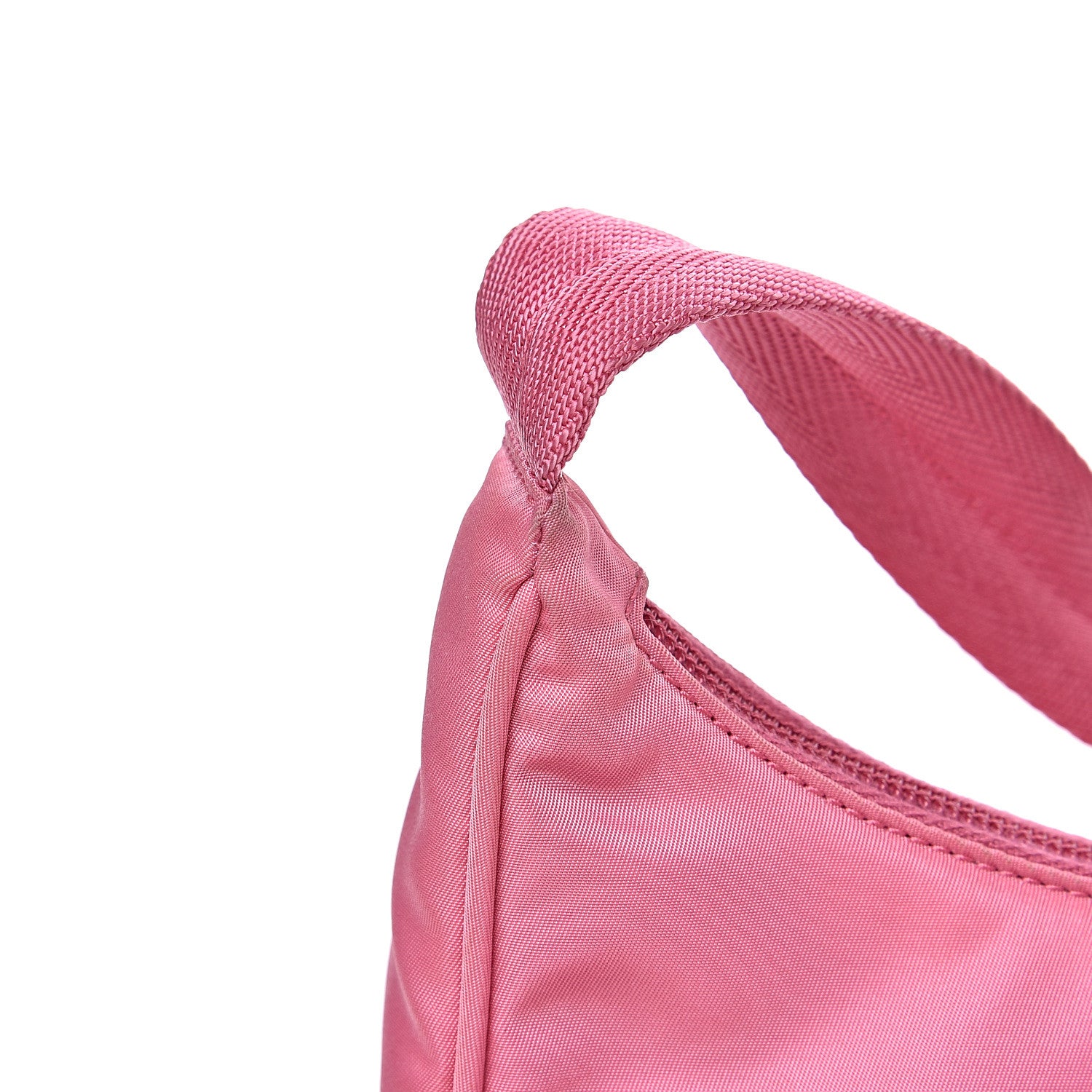Prada Tessuto Nylon Mini Re-Edition 2000 Bag Begonia 12 of 12