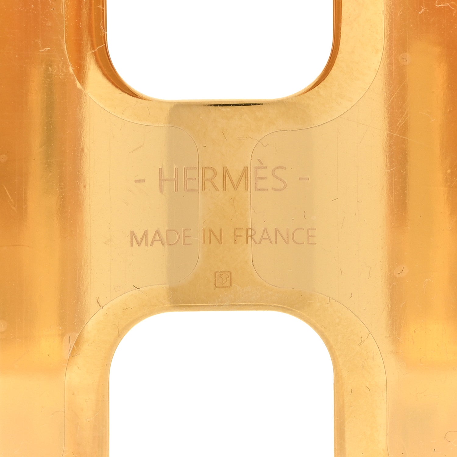 Hermes Epsom Olympe Cuff Bracelet T2 Black 4 of 5