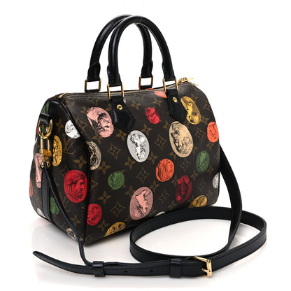 Louis Vuitton x FORNASETTI Monogram Cameo Speedy Bandouliere 25 3 of 9
