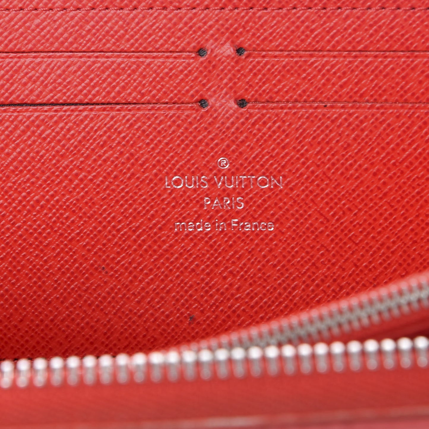 Epi Clemence Wallet Coquelicot