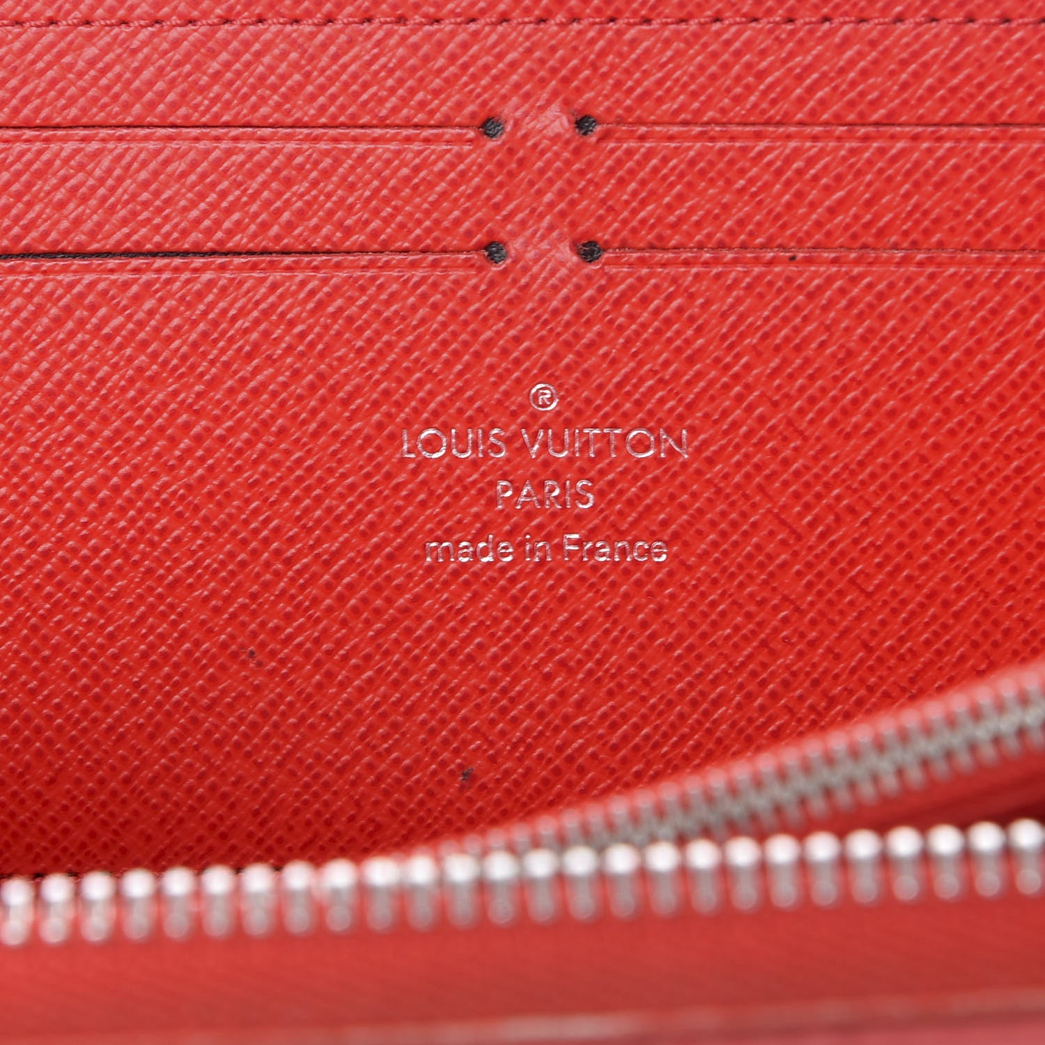 Louis Vuitton Epi Clemence Wallet Coquelicot 5 of 9