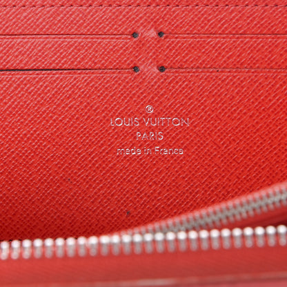 Louis Vuitton Epi Clemence Wallet Coquelicot 5 of 9