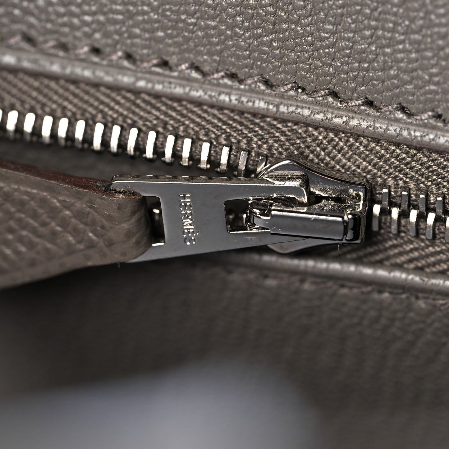 Epsom Birkin Sellier 25 Etain