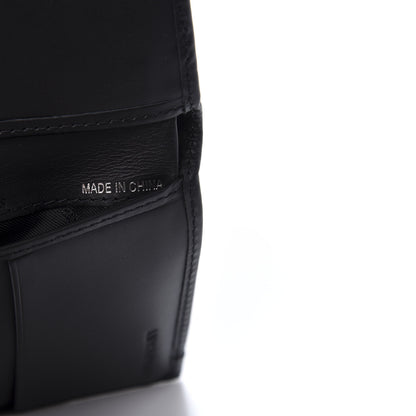 Burberry Smoked Check Bi-Fold Wallet Black 8 of 9