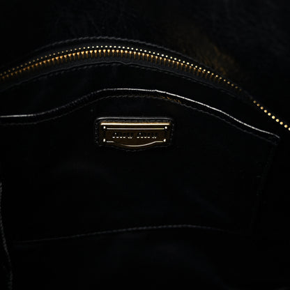 Miu Miu Vitello Lux Medium Bow Bag Black 6 of 9