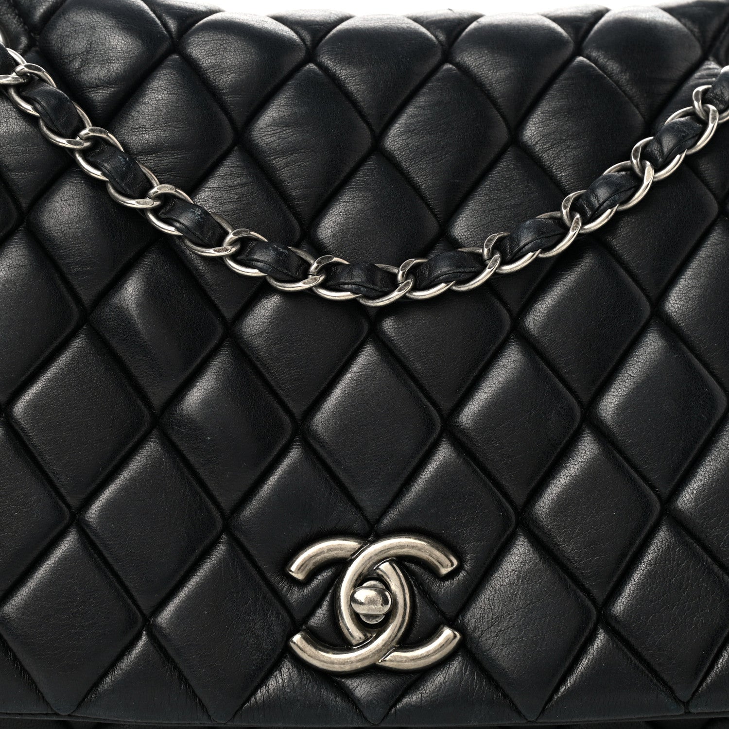 Chanel Lambskin Large New Bubble Flap Black 8 of 12