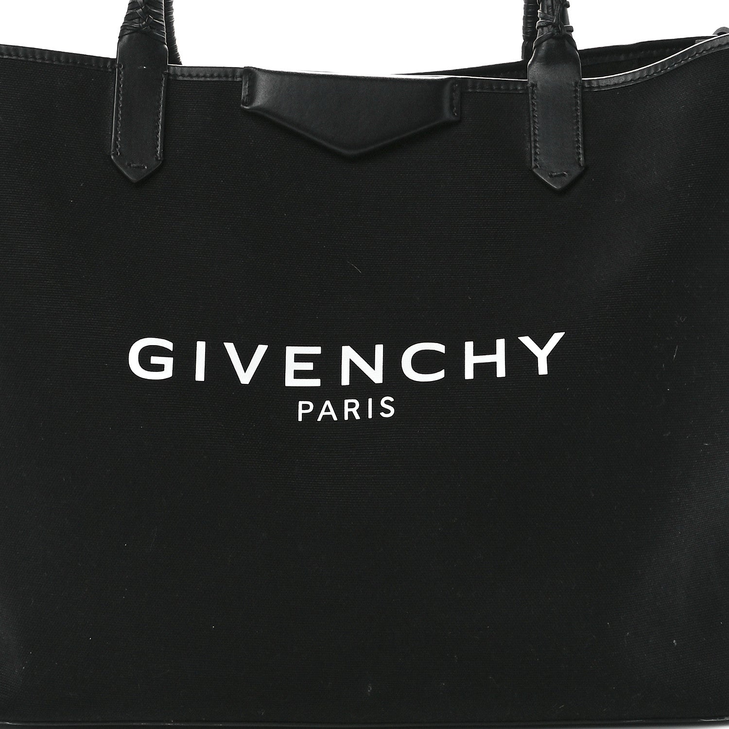 Givenchy Canvas Medium Antigona Logo Tote Black 11 of 14