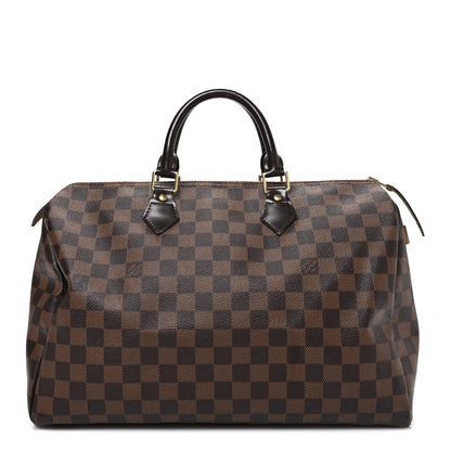 Louis Vuitton Damier Ebene Speedy 35 1 of 11