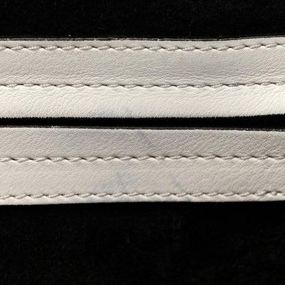 Celine Calfskin Medium Phantom Luggage White 9 of 13