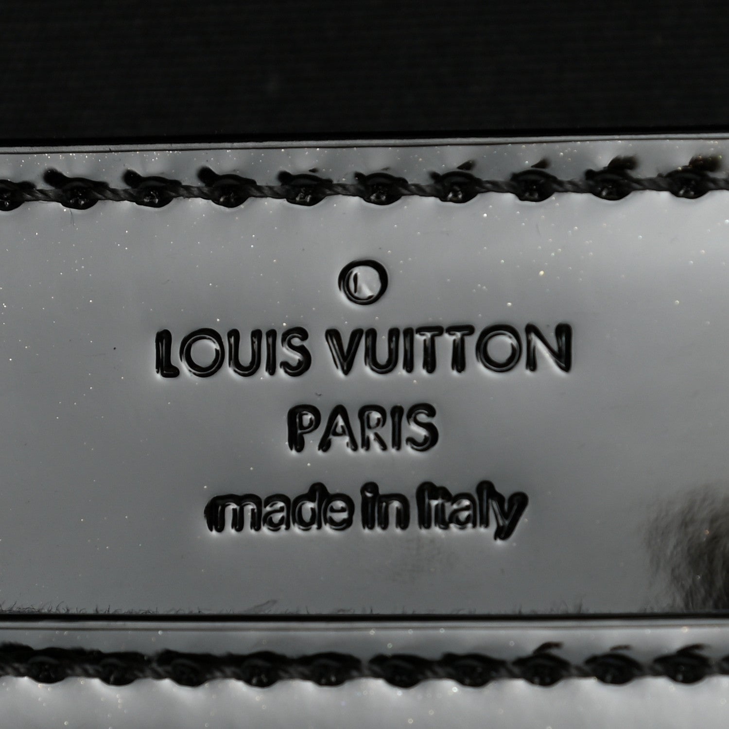Louis Vuitton Patent Louise EW Clutch Black 6 of 7