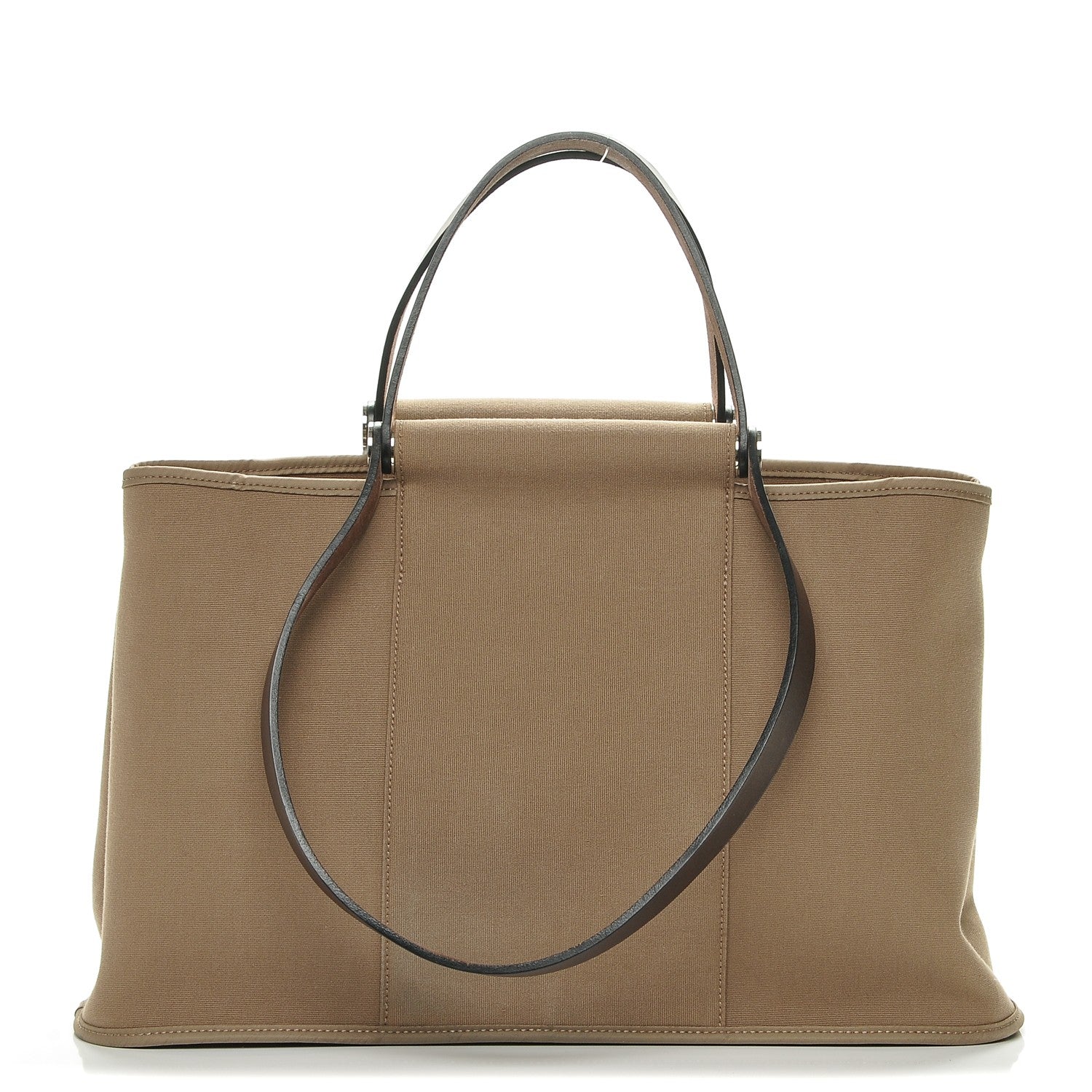 Hermes Toile Cabag 39 Etoupe 1 of 7