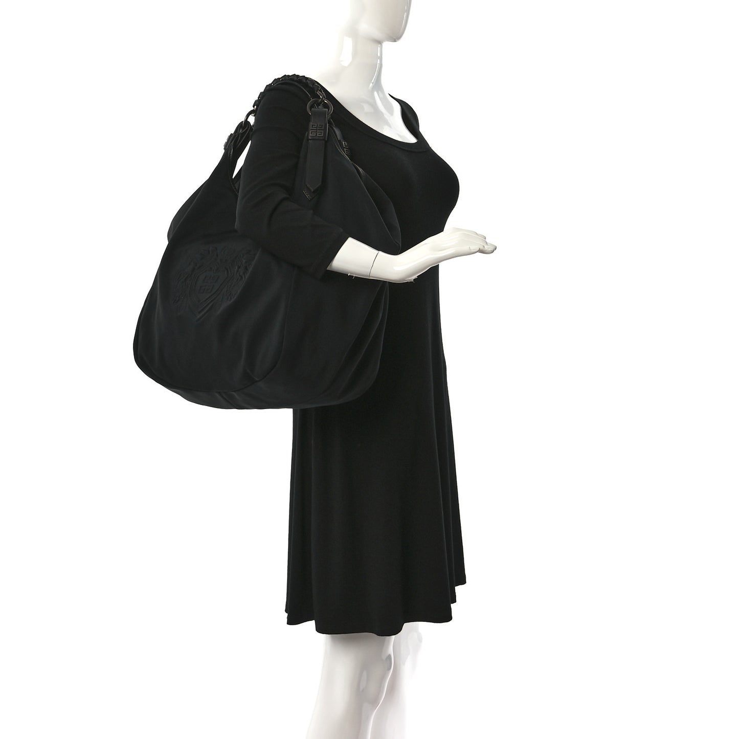 Neoprene New Sacca Shoulder Bag Black