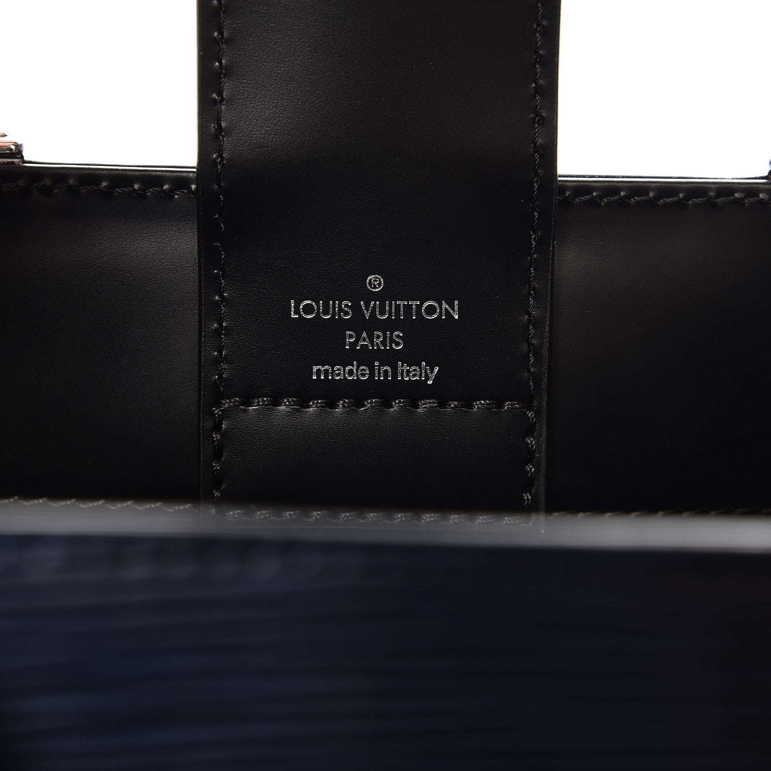 Louis Vuitton Epi Kleber MM Indigo 7 of 9