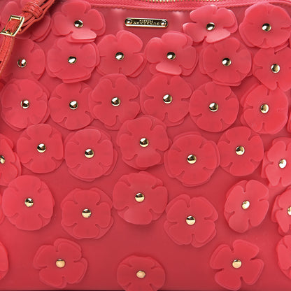 Burberry Prorsum PVC Petal Crossbody Pink Azalea 16 of 16