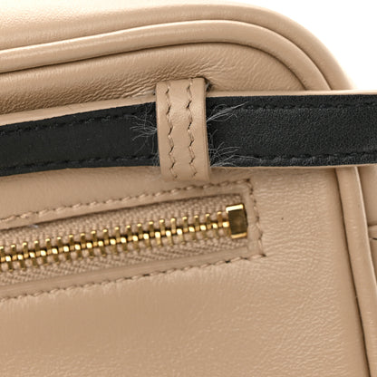 Saint Laurent Calfskin Matelasse Monogram Lou Belt Bag Dark Beige 11 of 12
