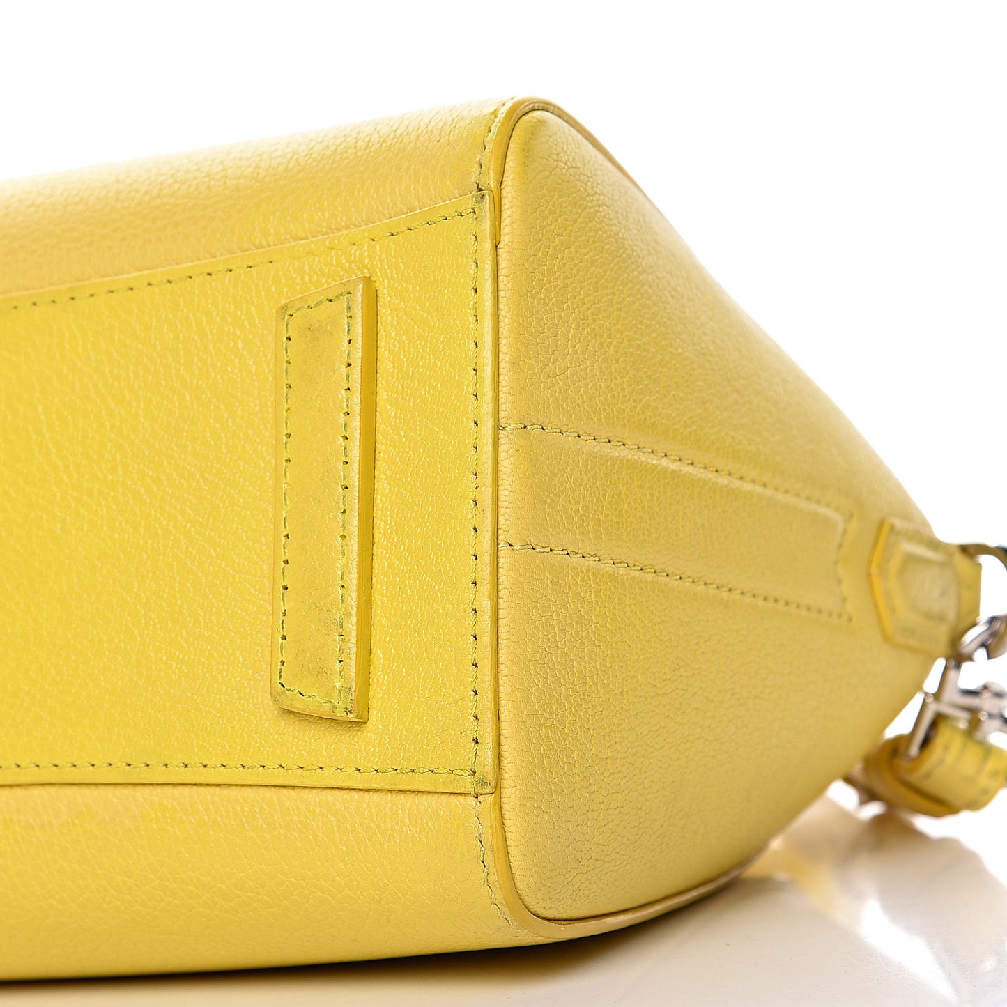 Sugar Goatskin Mini Antigona Yellow