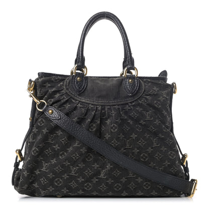 Louis Vuitton Denim Neo Cabby GM Black 1 of 8