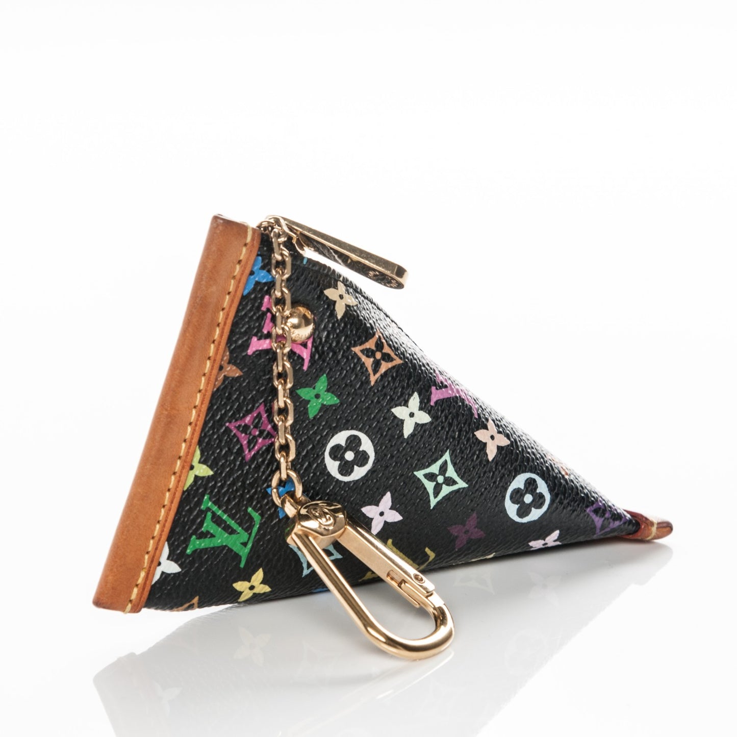 Monogram Multicolor Berlingot Coin Purse Black