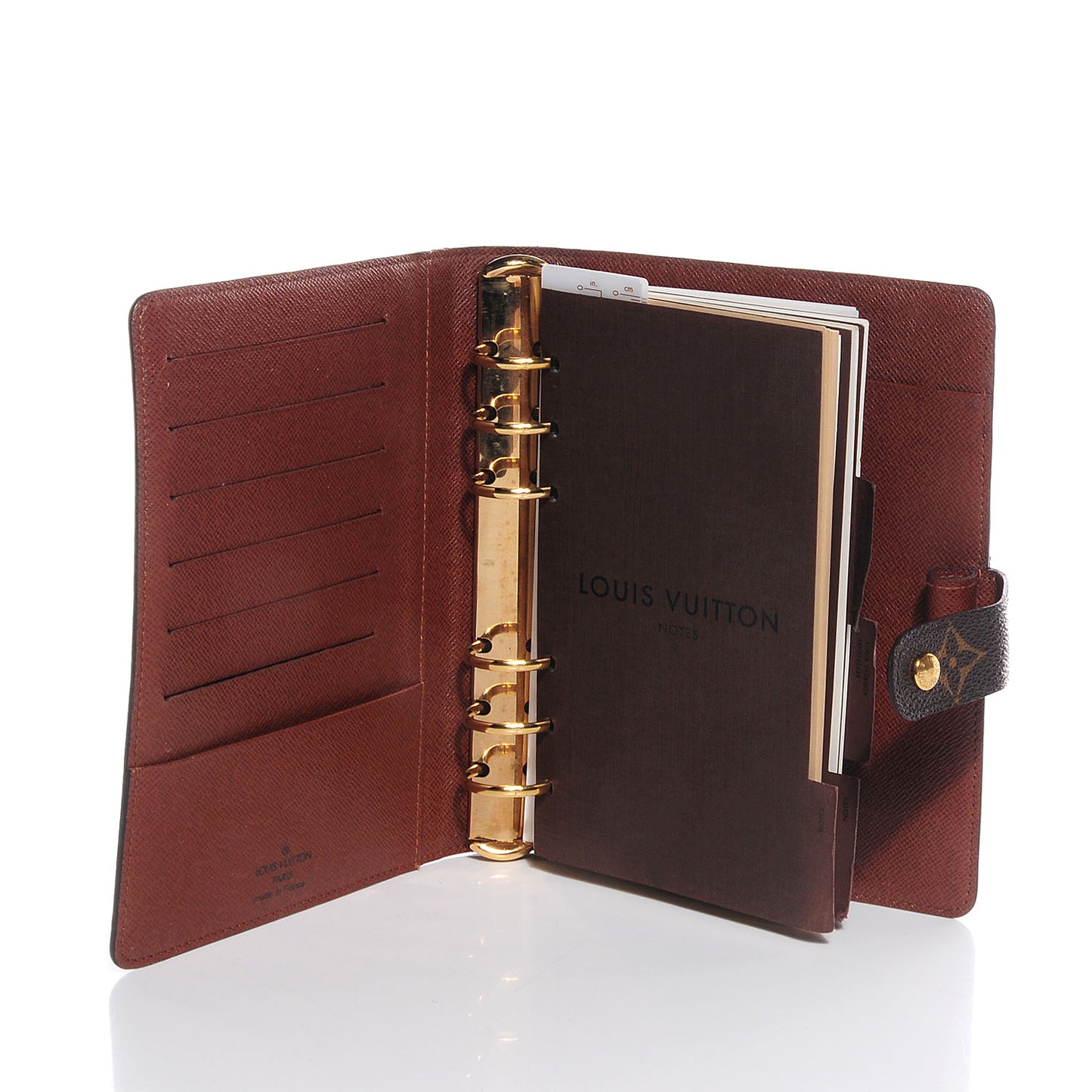 Monogram Medium Ring Agenda Cover