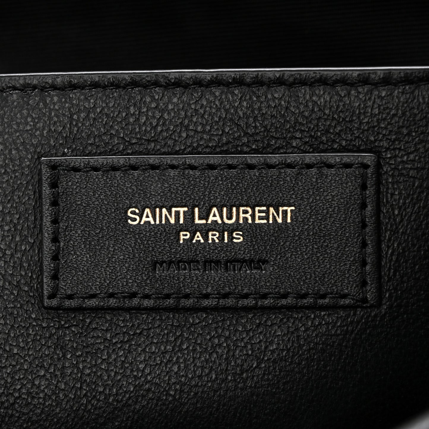 Lambskin Matelasse Monogram Large Jamie 4.3 Black