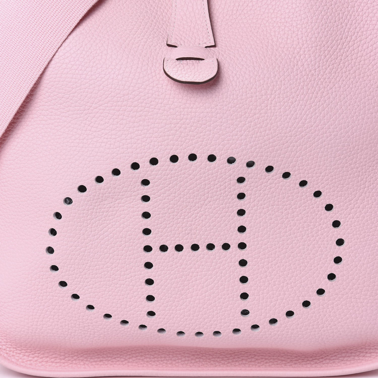 Hermes Taurillon Clemence Evelyne III GM Rose Sakura 9 of 11