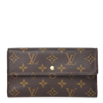 Louis Vuitton Monogram Porte Tresor International Wallet 1 of 9