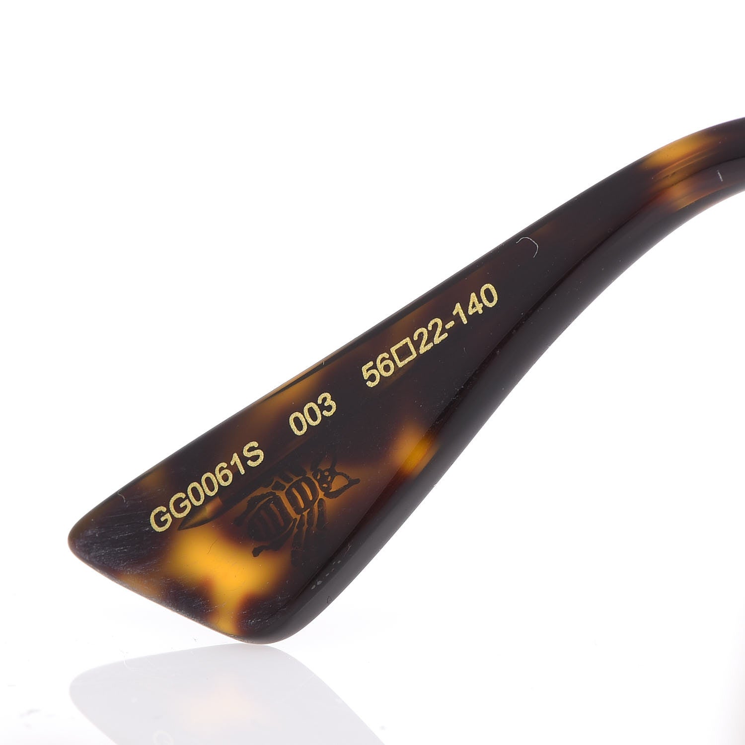 Gucci Round Sunglasses GG 0061S Green 5 of 8