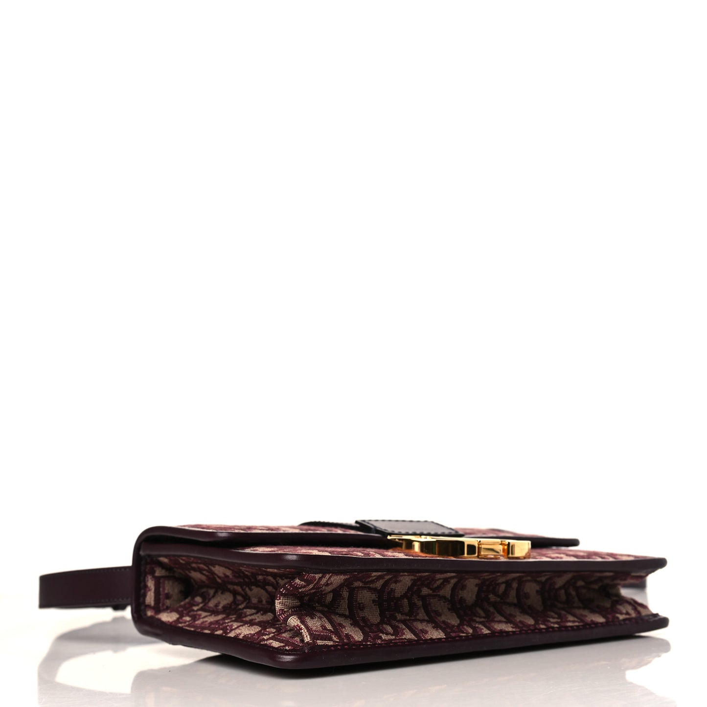 Oblique 30 Montaigne Flap Bag Burgundy
