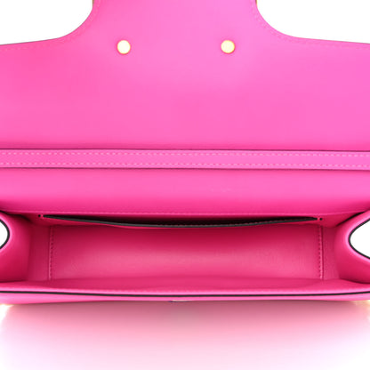 Valentino Garavani Calfskin Vlogo Loco Shoulder Bag Pink PP 5 of 10