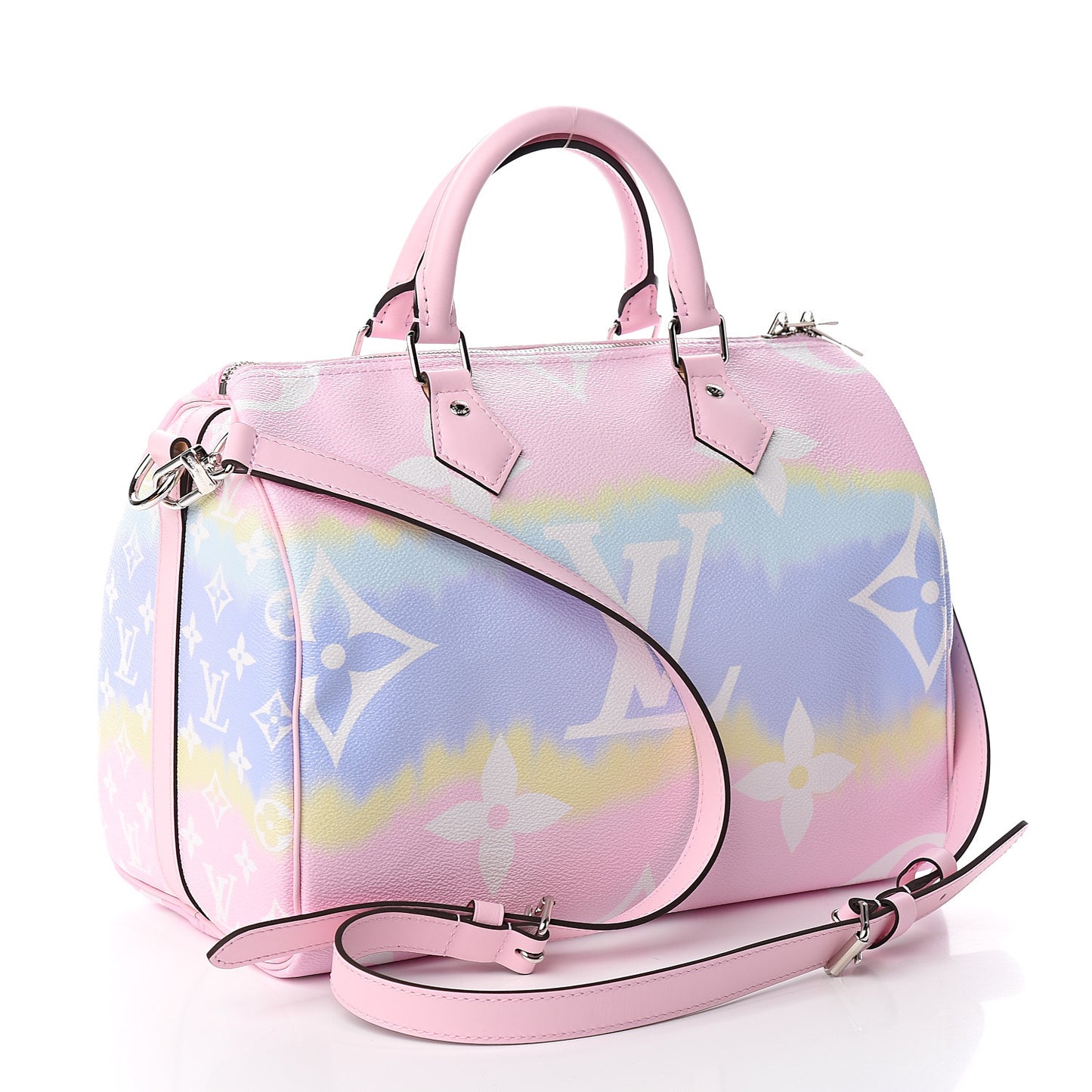 Monogram Escale Speedy Bandouliere 30 Pastel