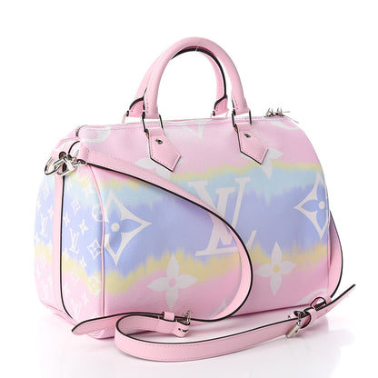 Louis Vuitton Monogram Escale Speedy Bandouliere 30 Pastel 2 of 10