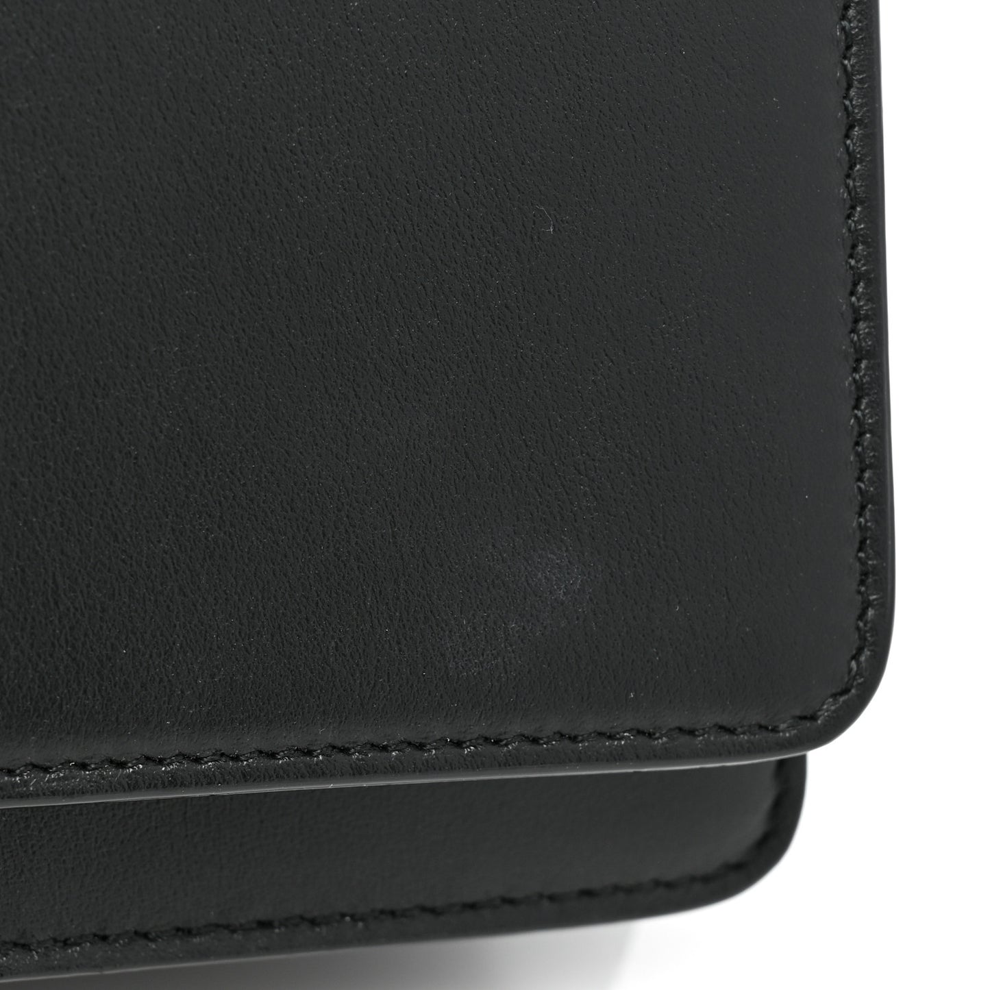 Smooth Calfskin Mini Palace Crossbody Black
