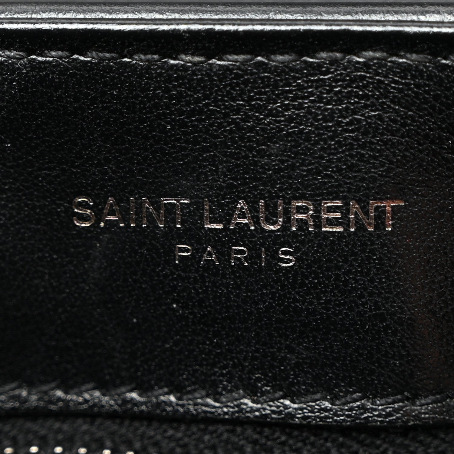 Saint Laurent Calfskin Y Quilted Monogram Toy Loulou Crossbody Bag Black 7 of 11
