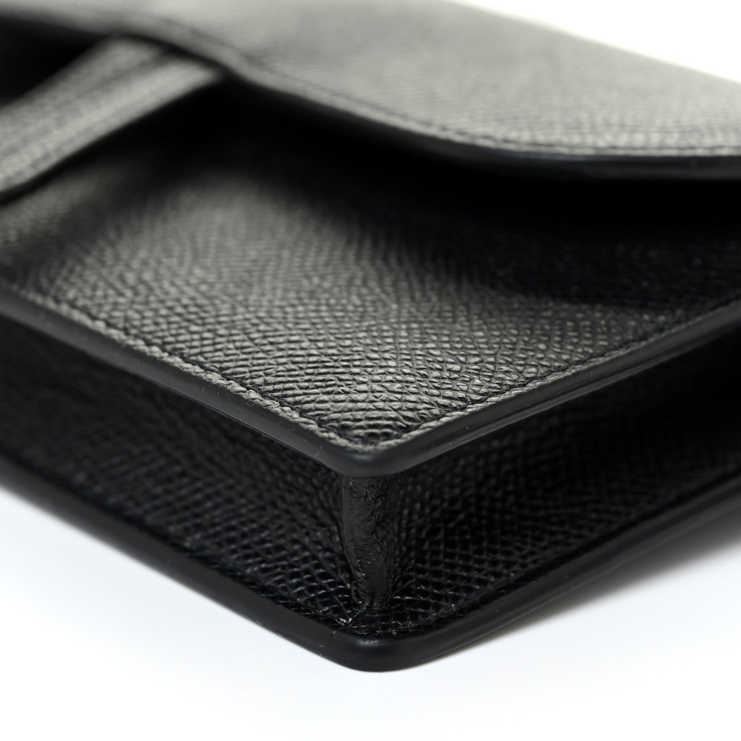 Christian Dior Grained Calfskin Saddle Belt Bag Black 9 of 14