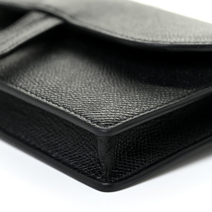Christian Dior Grained Calfskin Saddle Belt Bag Black 9 of 14