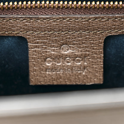 Gucci GG Supreme Monogram Web Medium Ophidia Chain Shoulder Bag Brown 6 of 11