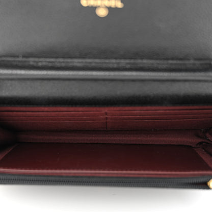 Chanel Caviar Quilted Wallet on Chain WOC Black 5 of 14