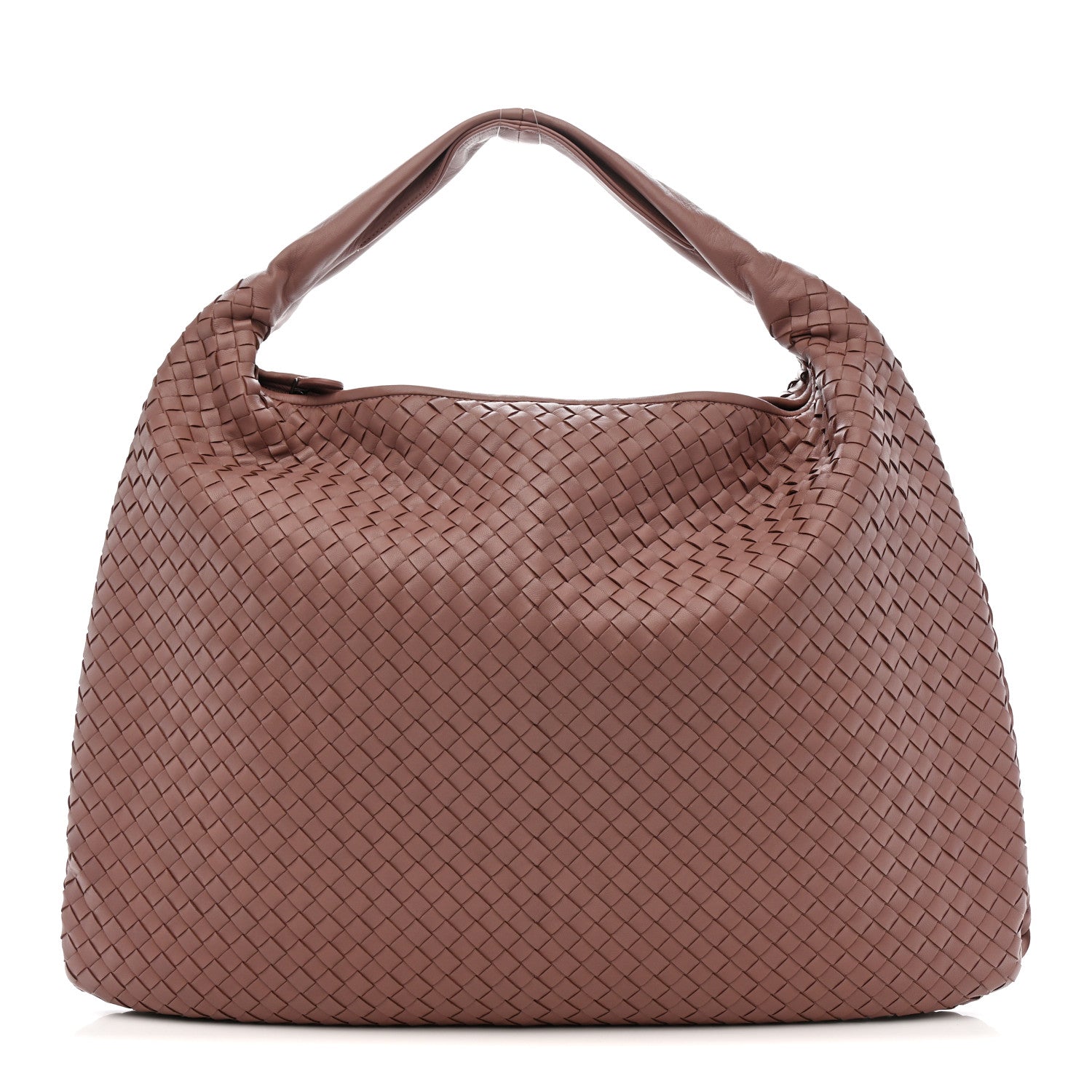 Bottega Veneta Nappa Intrecciato Large Veneta Hobo Mallow 1 of 12
