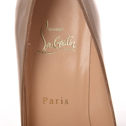 Christian Louboutin Calfskin New Prive 90 Pumps 38.5 Nude 7 of 8