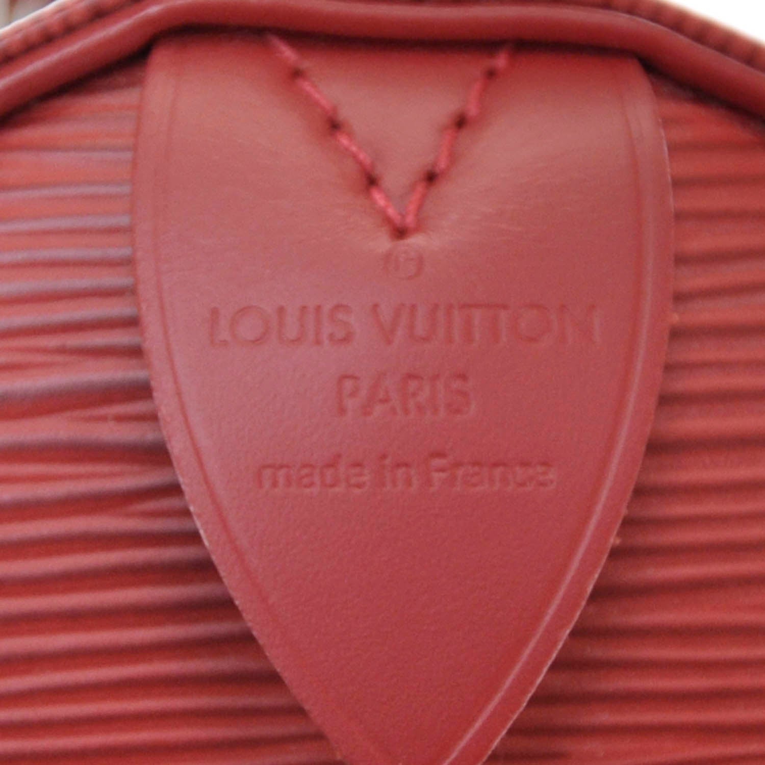 Louis Vuitton Epi Speedy 30 Rouge 7 of 10