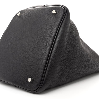 Hermes Taurillon Clemence Picotin Lock 18 PM Raisin 10 of 11