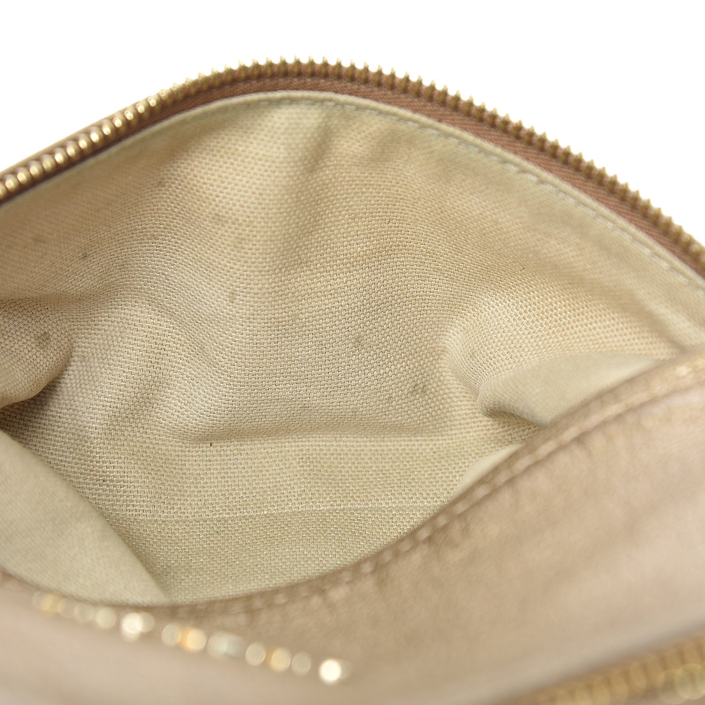 Metallic Sugar Goatskin Mini Pandora Gold