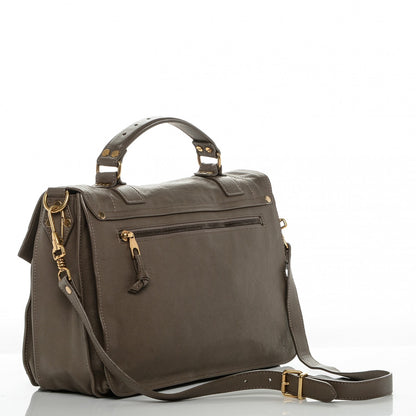 Proenza Schouler Lambskin Medium PS1 Satchel Smoke 3 of 6