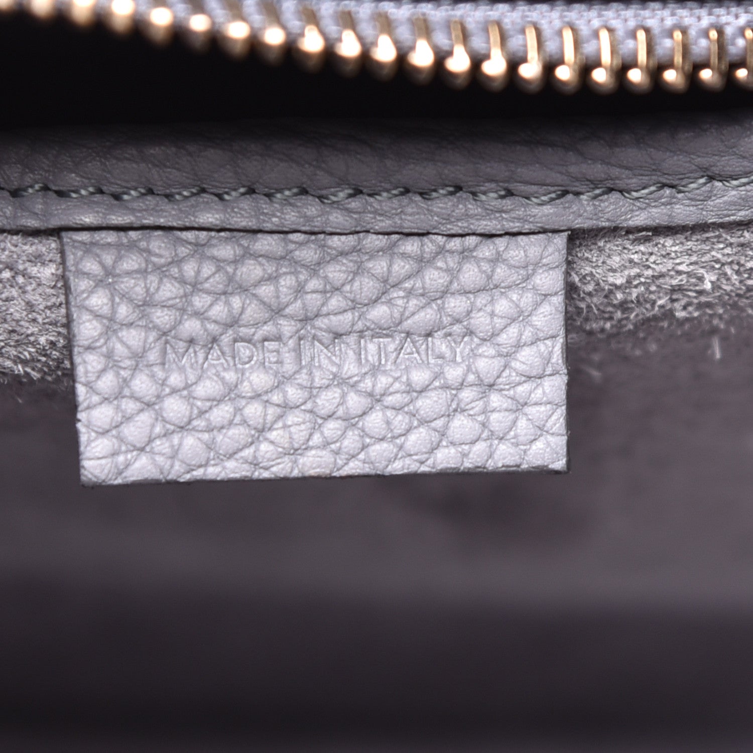 Celine Baby Drummed Calfskin Nano Luggage Kohl 6 of 9